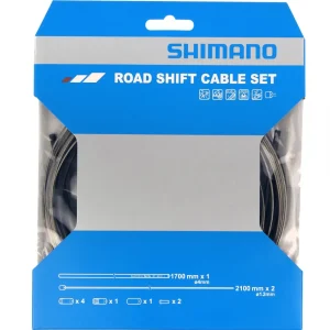 Shimano Road Shift Gear Cable Set Black